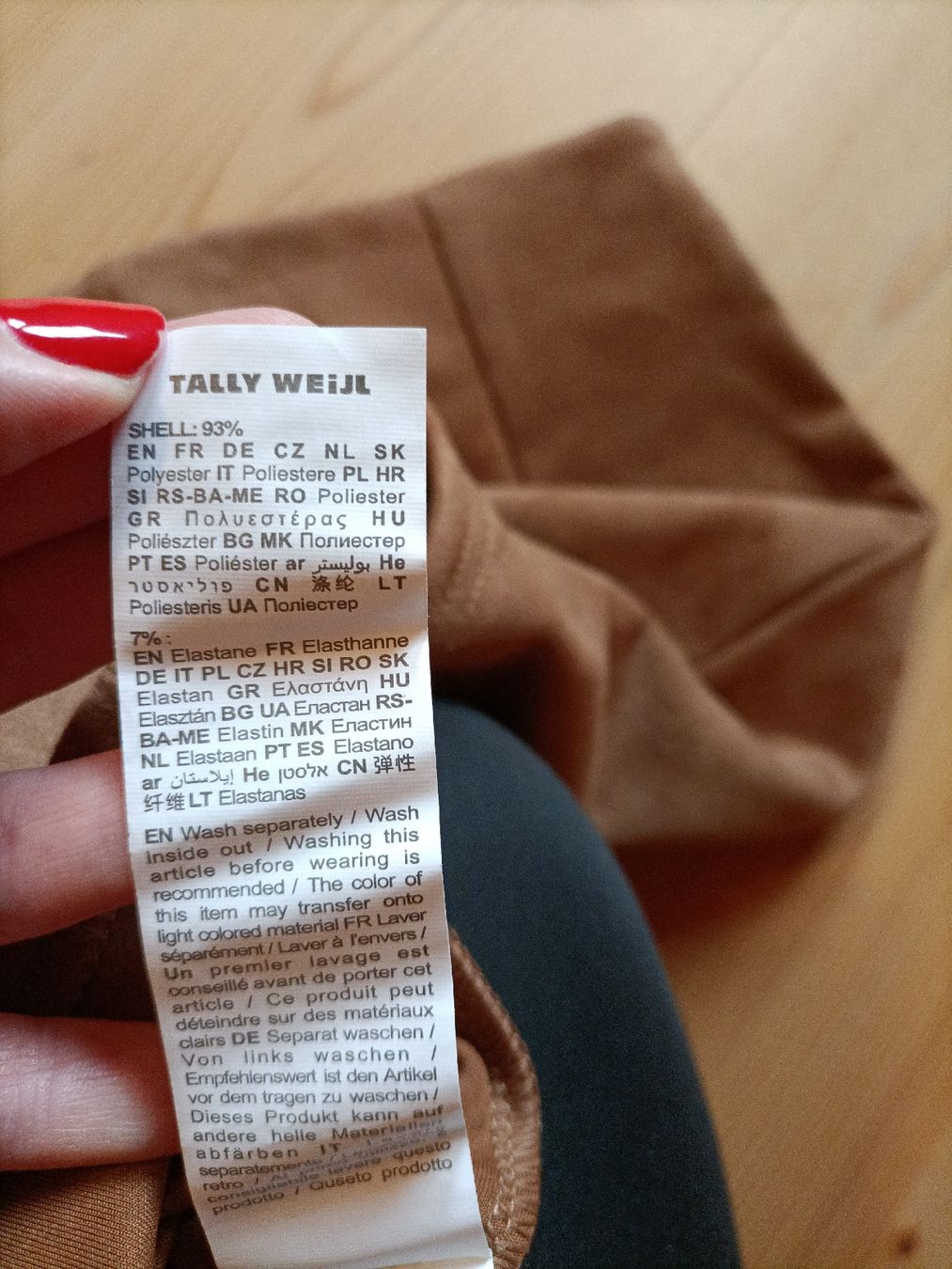 Tally Weijl Gonne: Tally Weijl Wildleder-Optik Rock Gr. M – Nuovo e nell'imballaggio originale da St. Gallen venduto da jan_ccx7 3