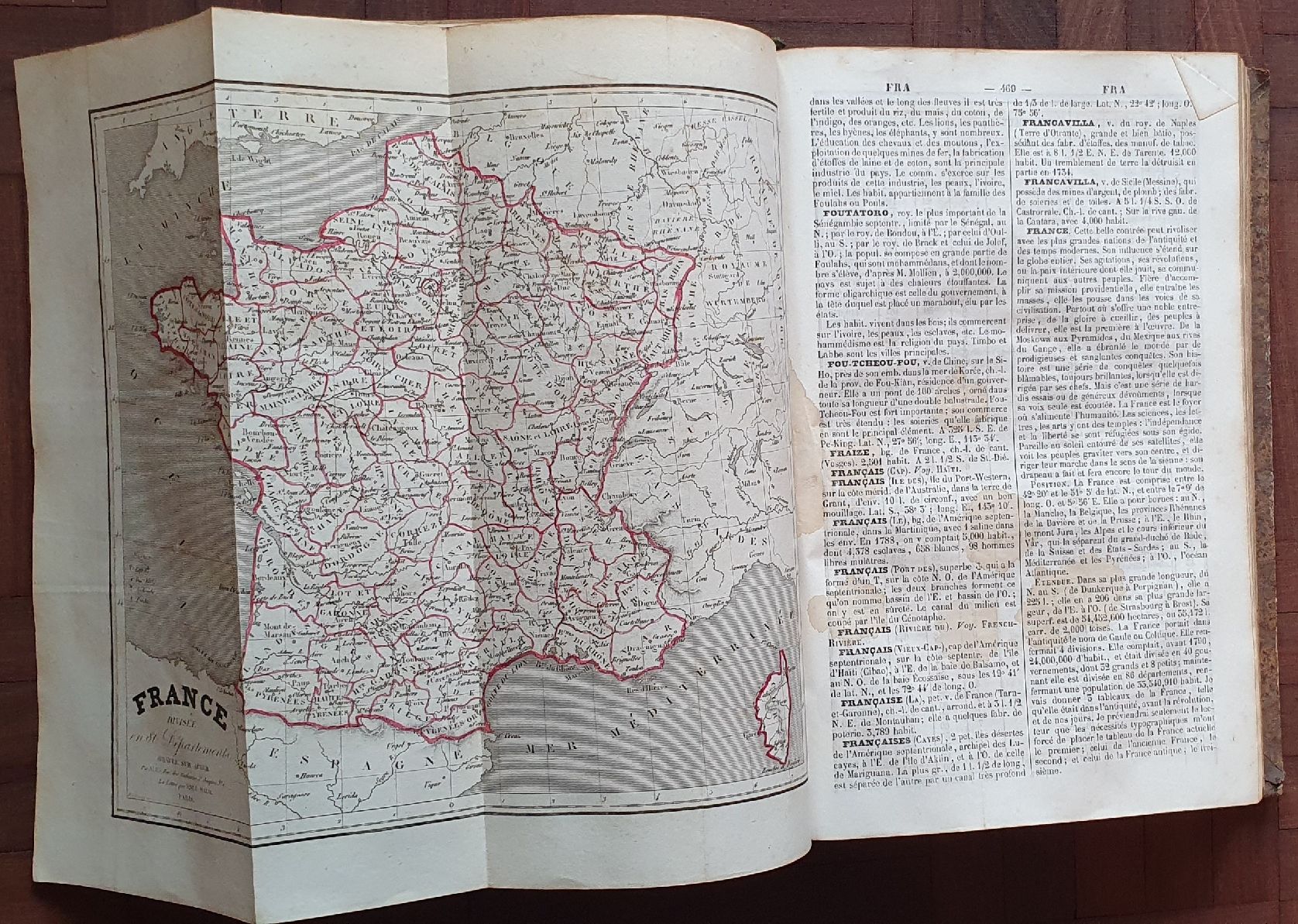 Libri: Buch 1840 - Geographie DOMENY – Usato da Kreuzlingen venduto da Rschweiz1 6