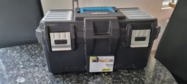 Werkzeugkasten Workzone schwarz neu