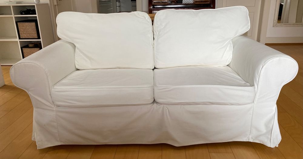 IKEA EKTORP 2er Sofa Weiss Kaufen auf Ricardo
