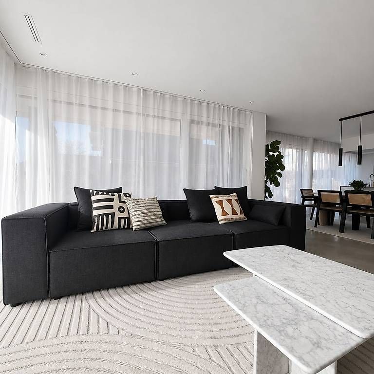 Divani: Modular Sofa Anthrazit  Luxus XXL Lounge Sofa – Usato da Steinhausen venduto da mor_f78z