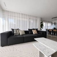 Modular Sofa Anthrazit  Luxus XXL Lounge Sofa