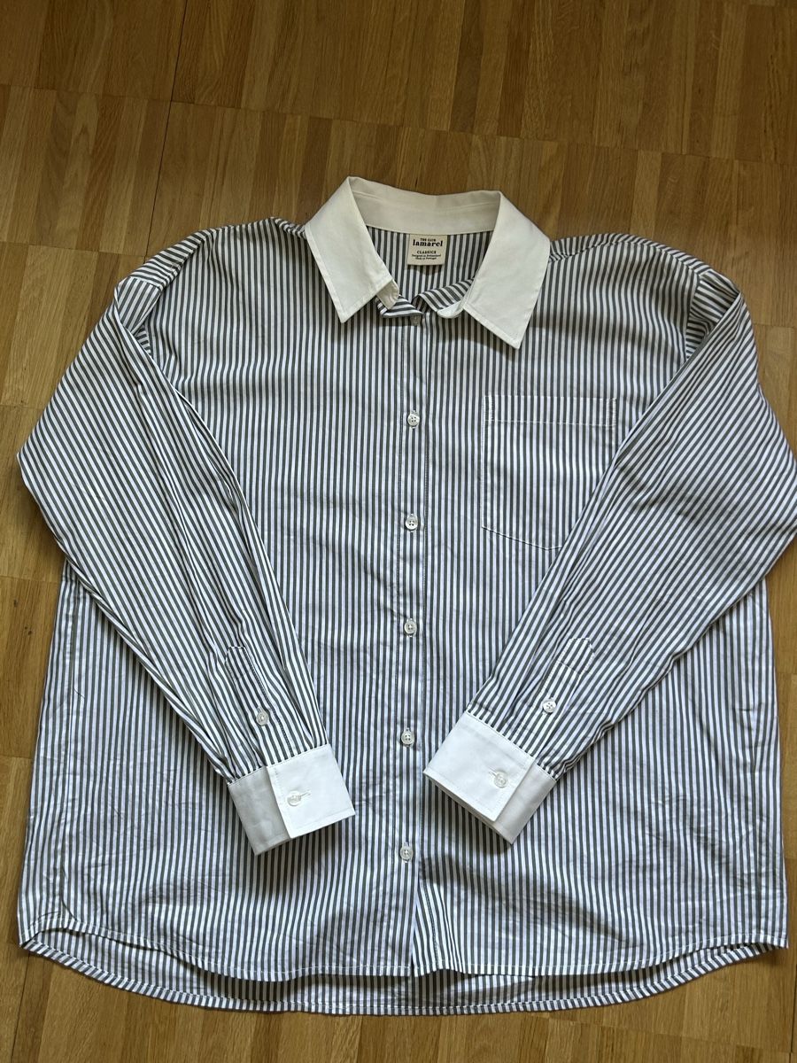 Blusen: Lamarel Winchester Shirt Khaki – Neu (gemäss Beschreibung) aus Basel von alinee_sophiee