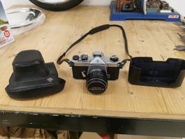 Asahi Pentax SP Spiegelreflexkamera mit Zubehör, Top!