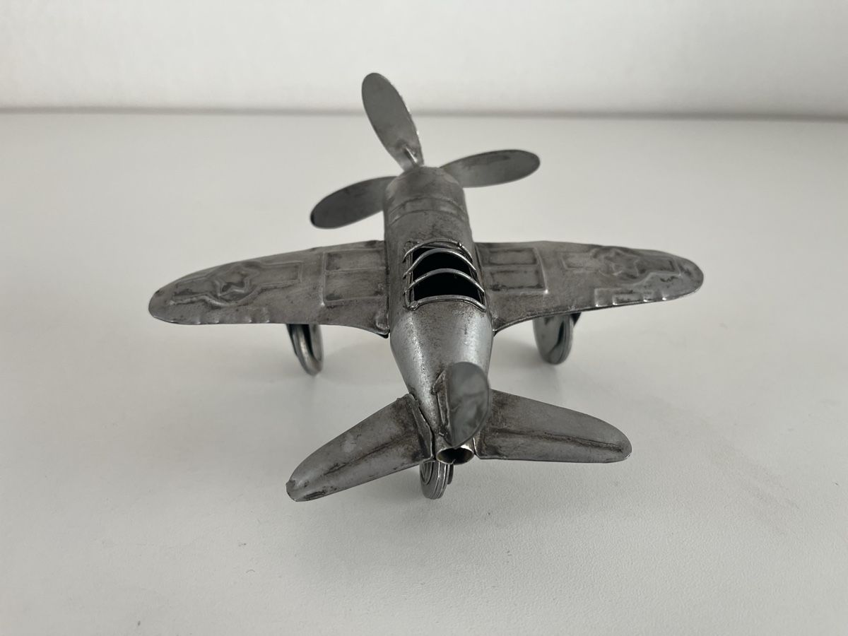 Kit di modellismo & Modellini statici: Flugzeug Modell aus Metallblech – Usato da Wetzikon ZH venduto da seli03 3