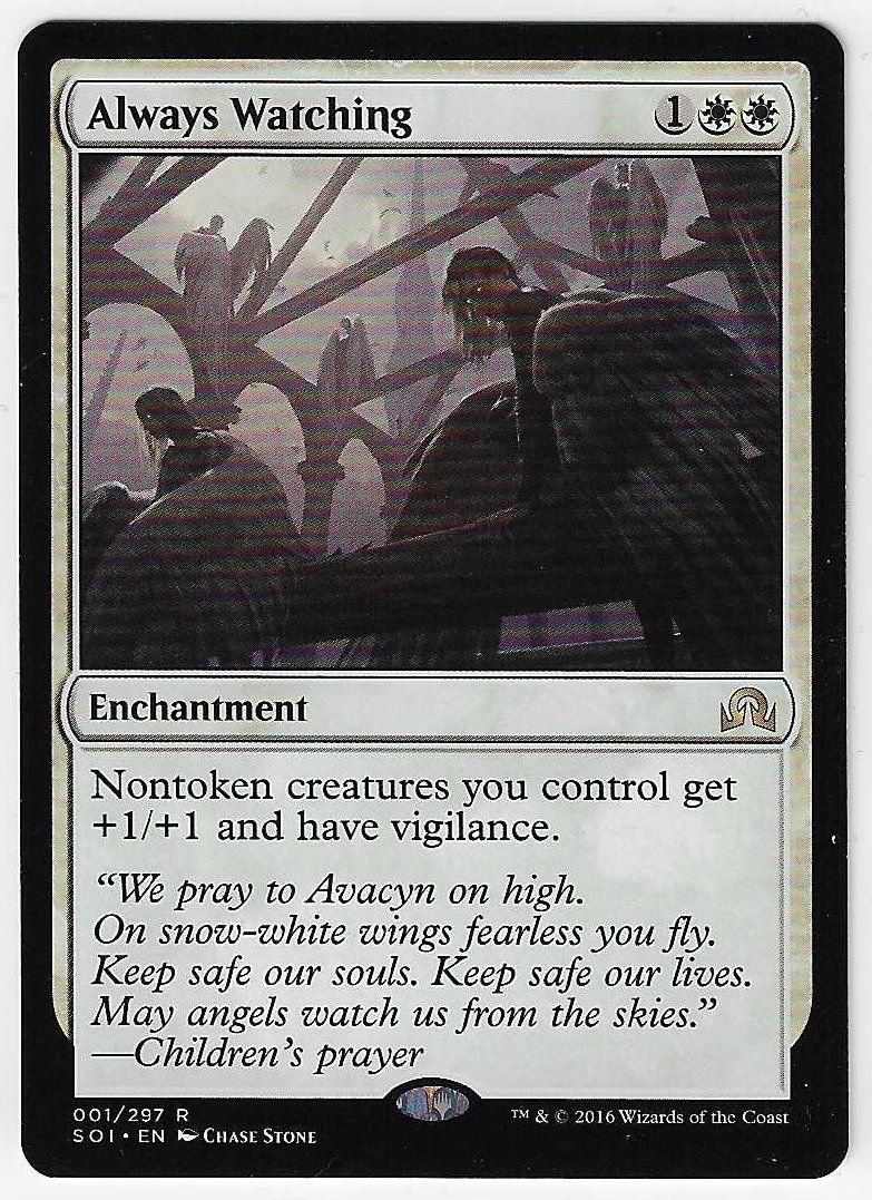 Magic The Gathering Carte collezionabili: [MTG] Always Watching [en] – Usato da Nyon venduto da LucidumMTG