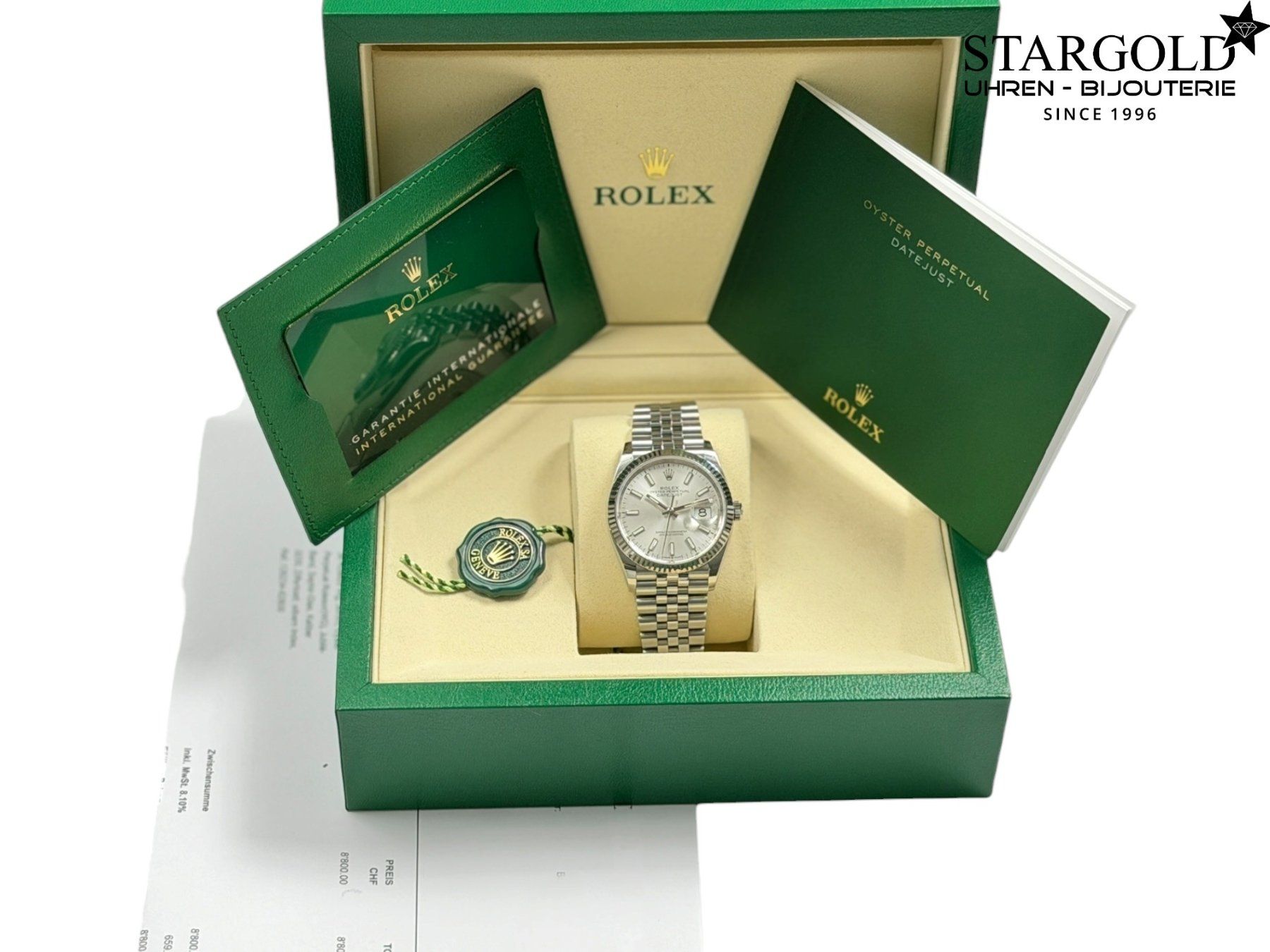 Rolex Orologi: Rolex Datejust 36 - 126234 – Usato da Zürich venduto da Stargold-Uhren 9
