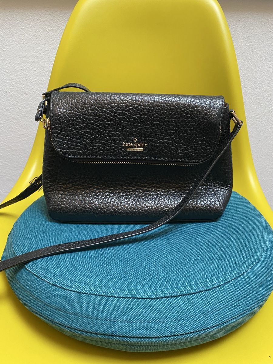 Kate Spade Borse da donna: Schwarze Ledertasche Kate Spade New York – Usato da Thalwil venduto da Alice015