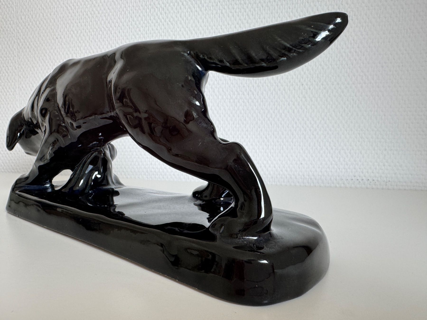 Statuette: Hunde-Figur aus Keramik, Laufen – Usato da Egg b. Zürich venduto da chantilly-lace 2