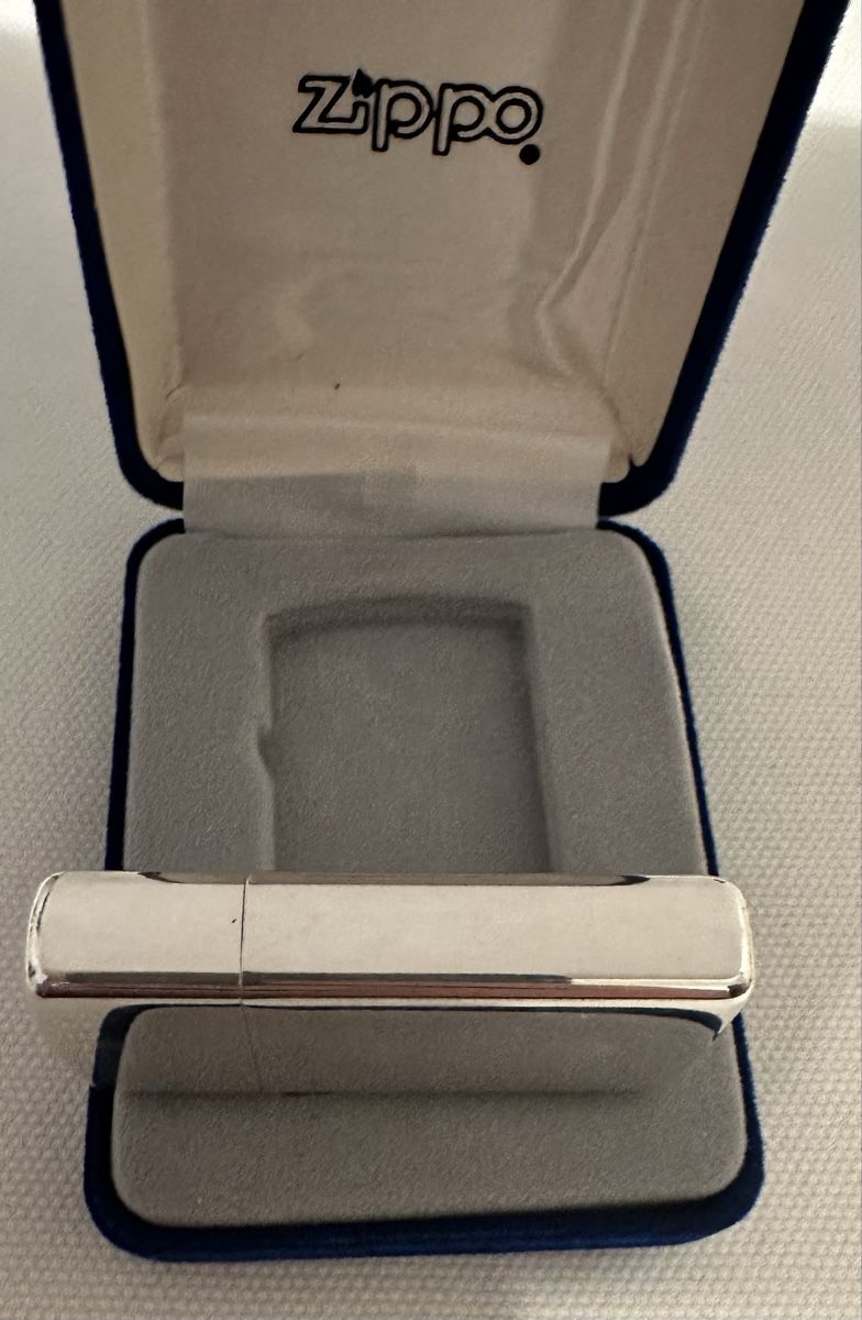 Zippo Accendini: RARE!!! Zippo Sterling 1995 !!!! – Nuovo (secondo la descrizione) da Monthey venduto da sean0007 4