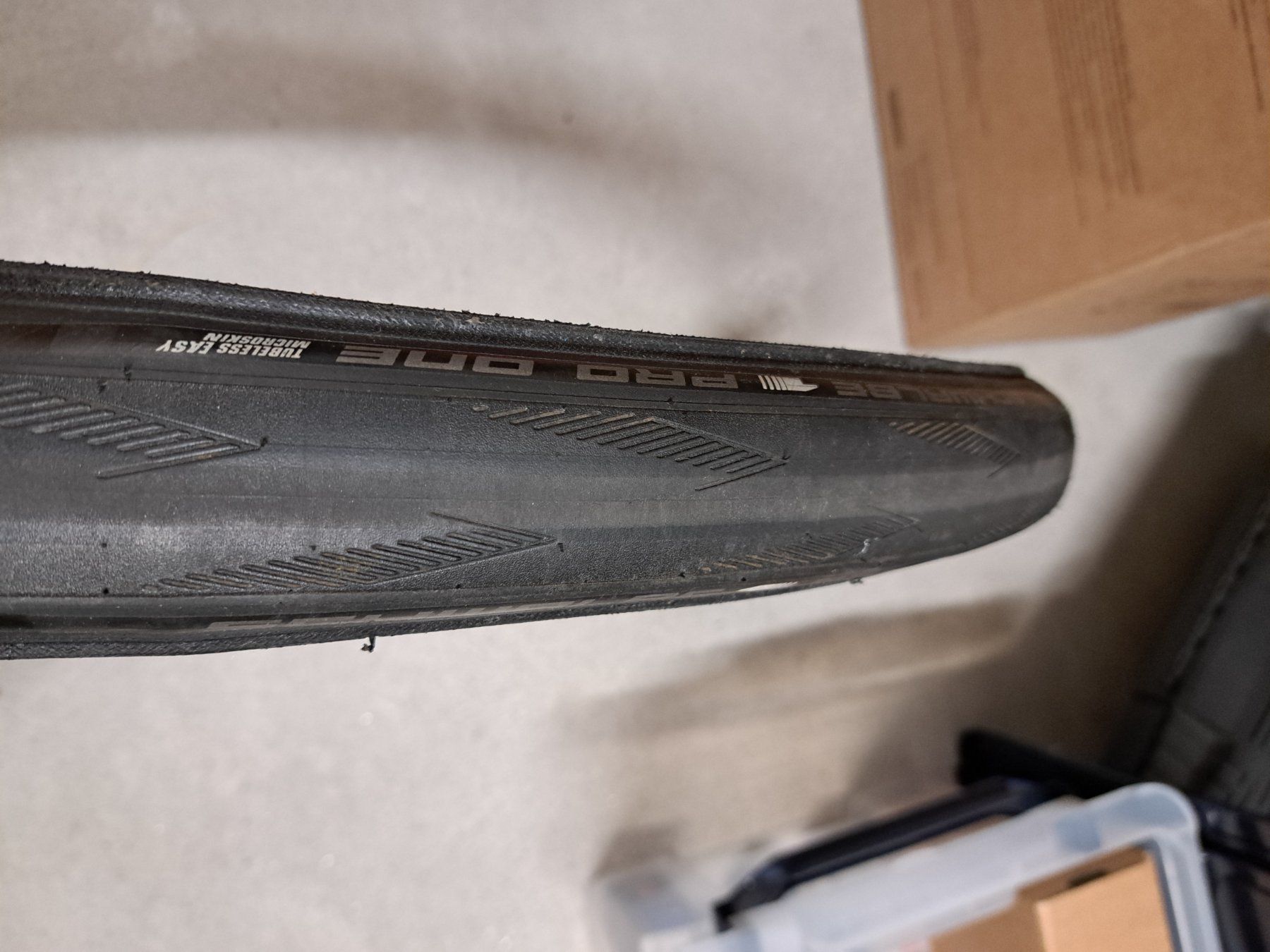 Pezzi di ricambio: Schwalbe Pro One, 28mm, tubeless ready – Usato da Kriens venduto da tec110100 1