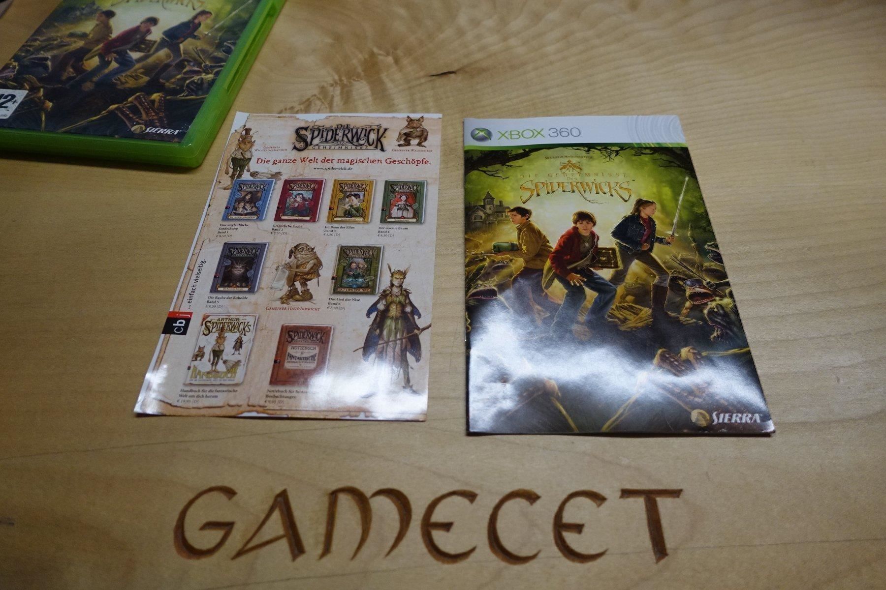 Microsoft Giochi: Die Geheimnisse der Spiderwicks – Usato da Steinach venduto da Gamecet 4