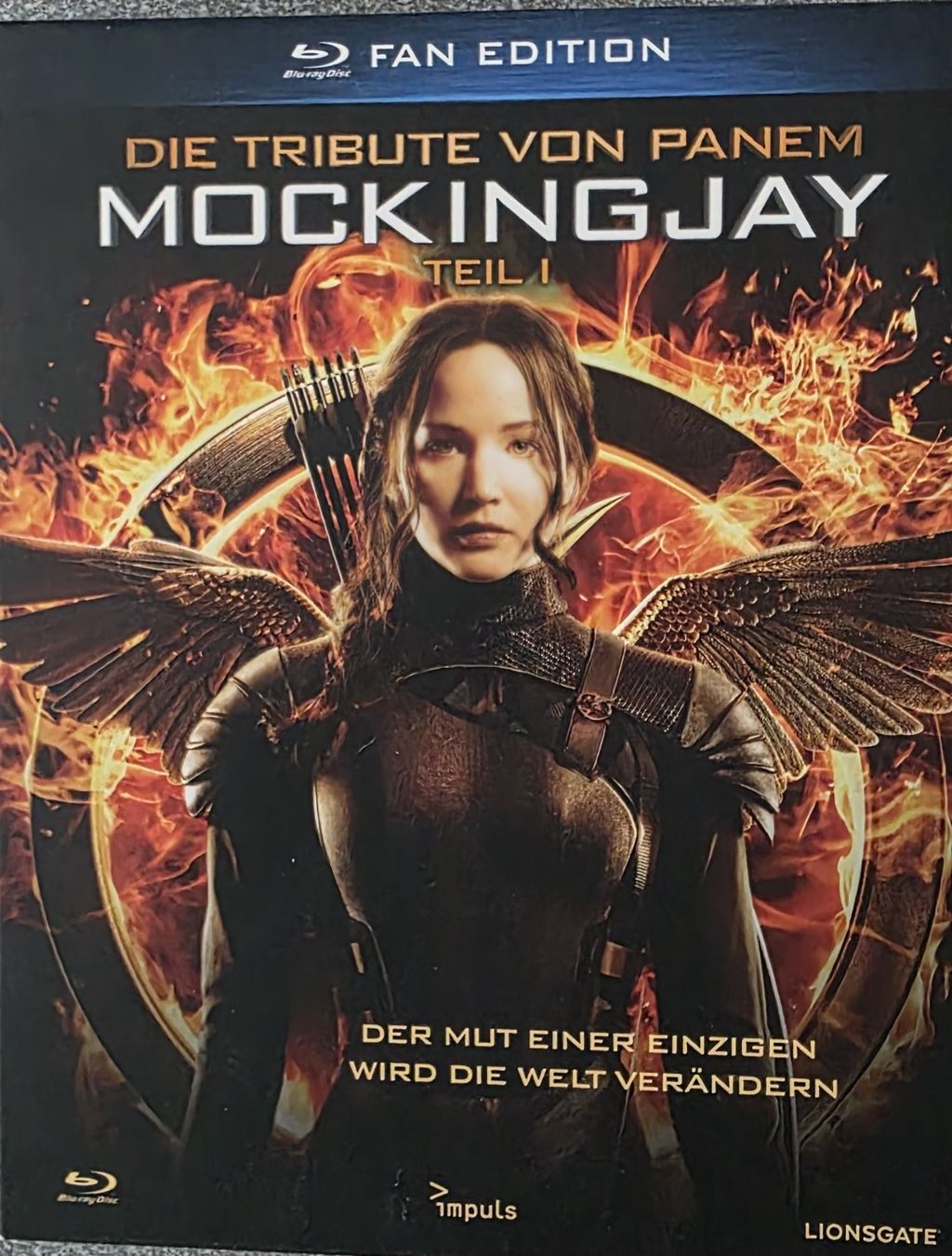 Alle DVDs: Blu Ray-  Die Tribute von Panem - Mockingjay Teil 1 – Gebraucht aus Oetwil am See von fineli2