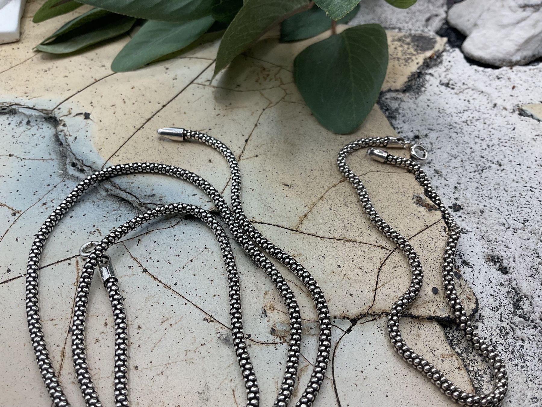 Altri gioielli: Silber Popcorncollier mit Armband – Nuovo (secondo la descrizione) da Luzern venduto da S.Kern01 2