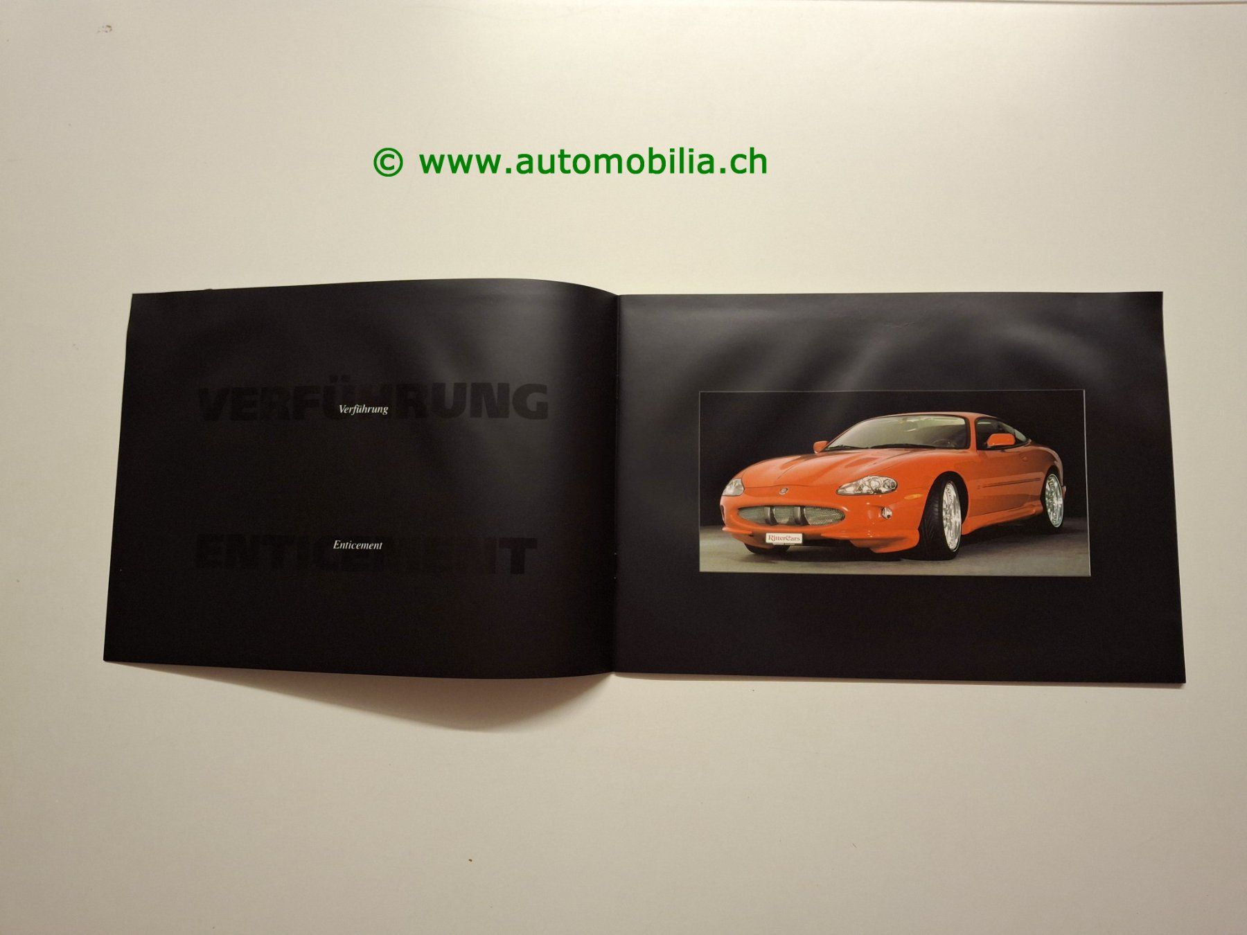 Jaguar Documenti: Ritter Design Modellprogramm (Jaguar) Prospekt – Usato da Weingarten-Kalth venduto da Bettelbruenneli 2