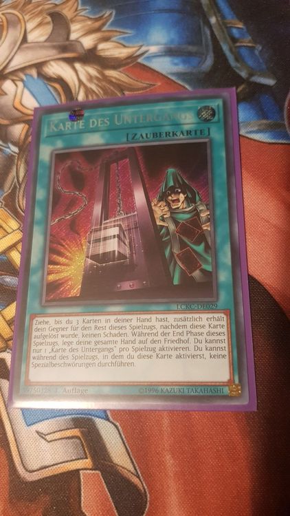 Karte Des Untergangs Secret Rare LCKC-DE029 Yugioh  Produktbild-Vorschau 6
