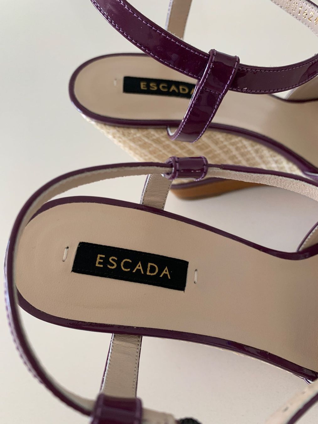 Escada Scarpe da donna: ESCADA sandales compensées 36 – Nuovo (secondo la descrizione) da Morges venduto da Imade1 5