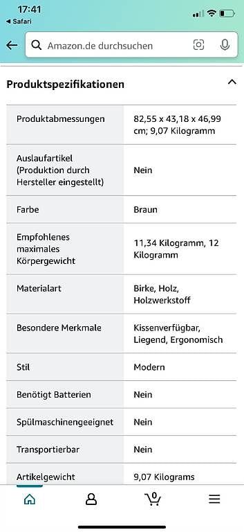 Sdraiette & Sdraiette a dondolo: Bloom Wippe aus Holz – Usato da Kreuzlingen venduto da Die_Nat 2