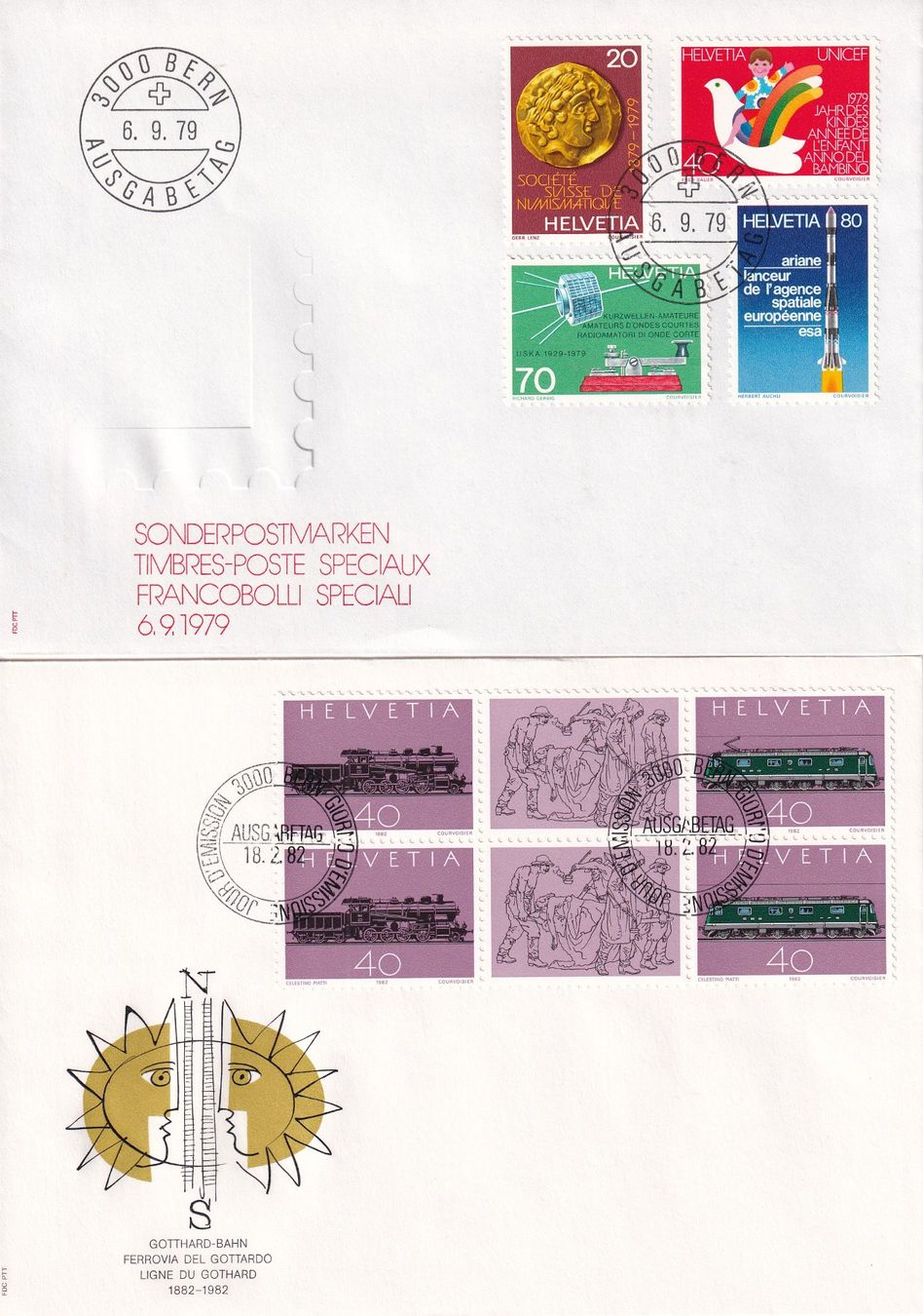 Tutti i francobolli: Lot 8 Briefe FDC 1978 - 1982 – Usato da Rossa venduto da becky05 1