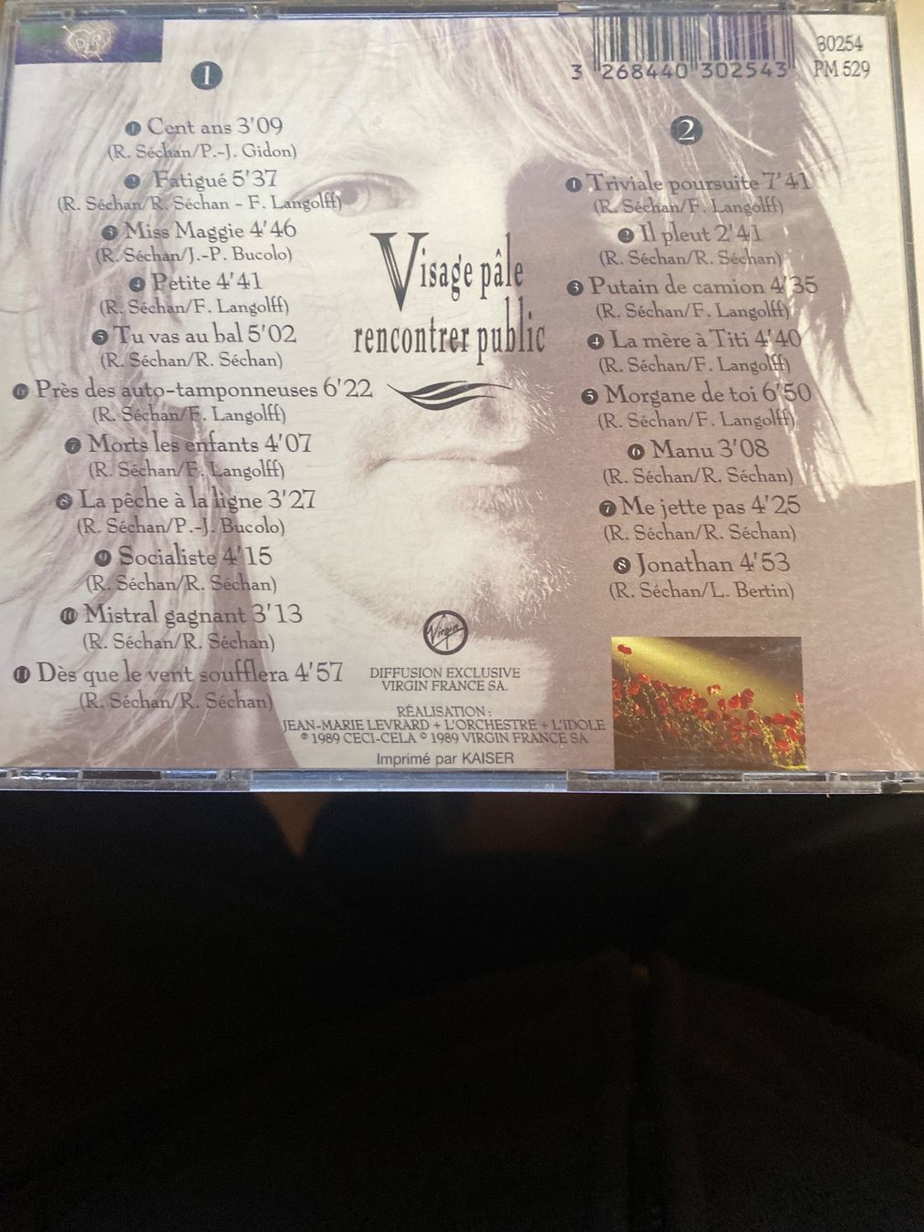 CD: Renaud - Visage pale rencontrer public CD original – Usato da Le Brassus venduto da cinema13 1