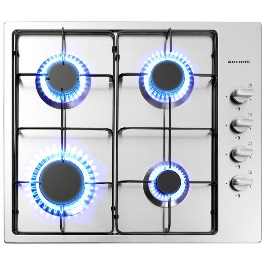 Elettrodomestici da cucina: Gaskochfeld 58 cm 4 Brenner - NEU – Nuovo (secondo la descrizione) da Nebikon venduto da warendiscount