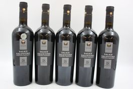 5x Sedotto Salice Salentino 2022 Rotwein (26072560Z)