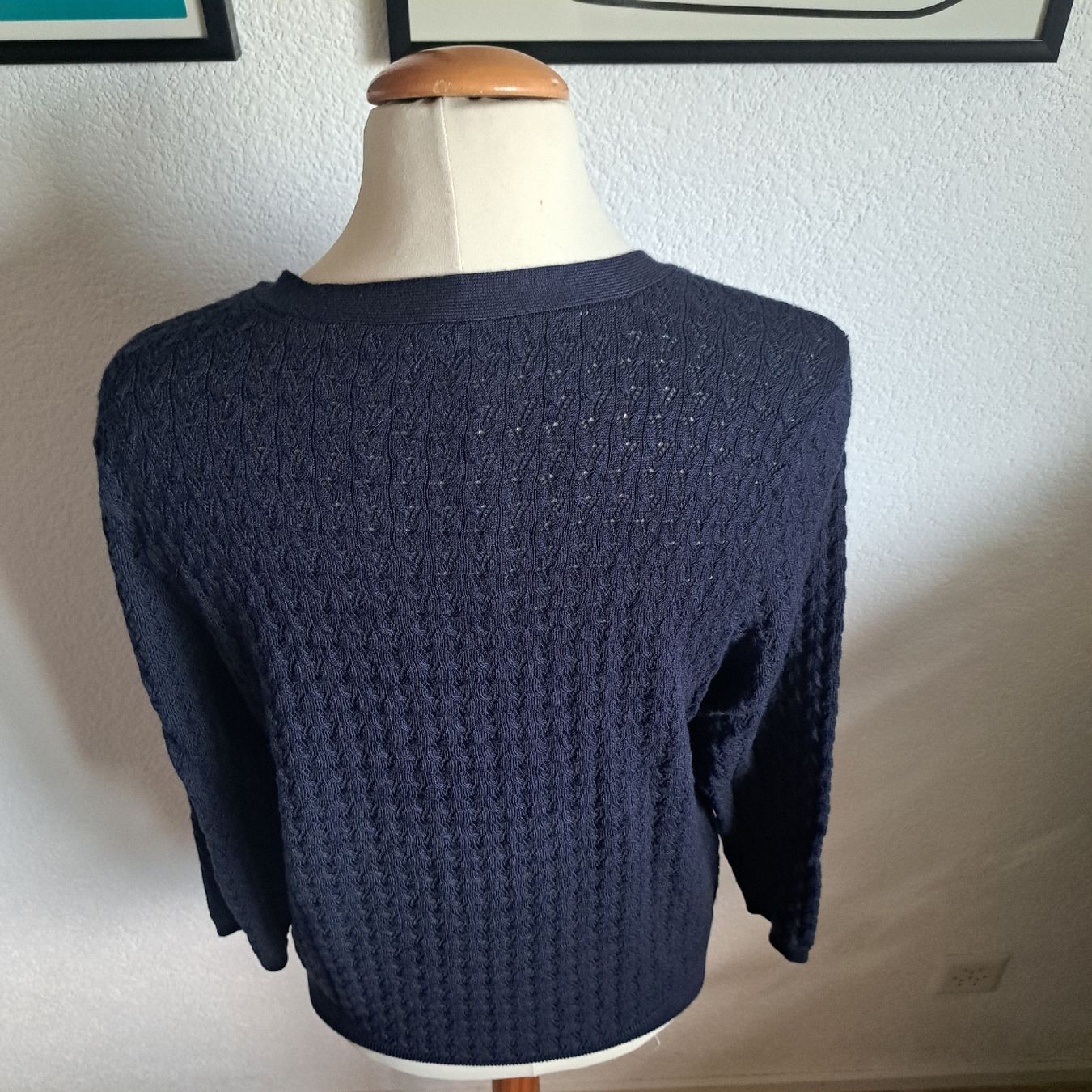 Jacken: Cardigan Chicoree Dunkelblau Grösse M 3/4 Ärmel – Gebraucht aus Kriegstetten von Jakasi 1