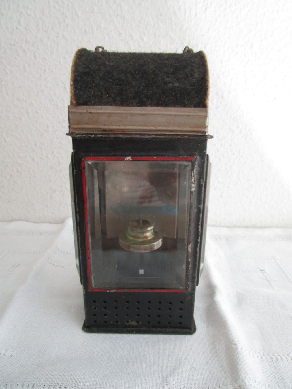 Lampade: Alte Militär Karrenlampe – Usato da Binningen venduto da mondoantico