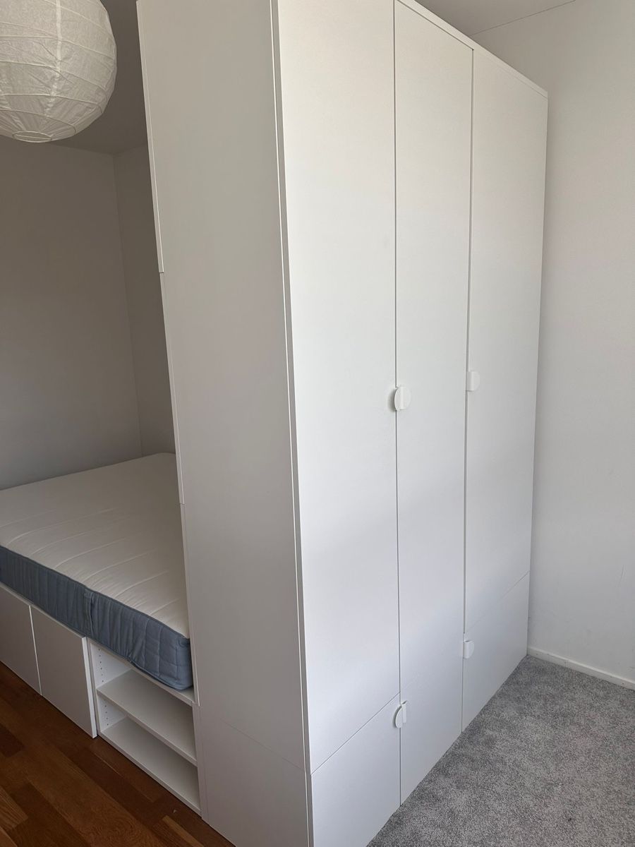 Ikea Letti: IKEA PLATSA Bed & Wardrobe Combination (Discontinued Model)  – Usato da Glattpark(Opfikon) venduto da mbl_q8jq 1