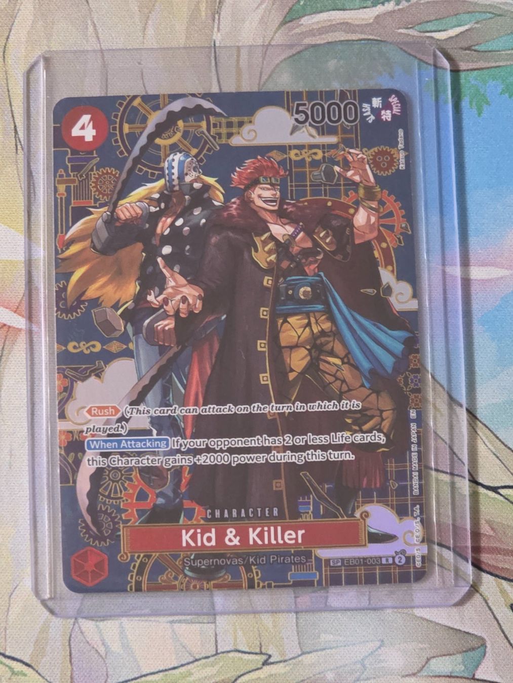 Bandai Sammelbilder & Trading cards: One Piece Card Game Kid & Killer SP EB01-003 – Gebraucht aus Winterthur von nadineM97