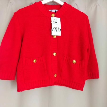 Cardigan aus Baumw. & Viskose, Gr. M, NEU