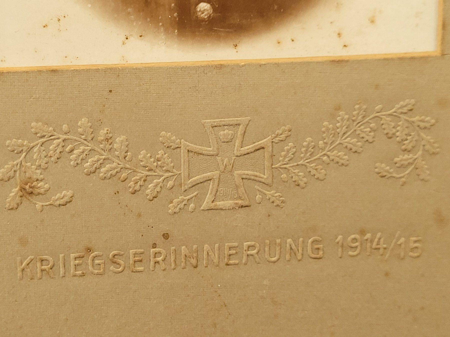 Armi bianche: Dt. Reich, PATRIOTISCHER Bilderrahmen – Usato da Kriens venduto da KTP 1