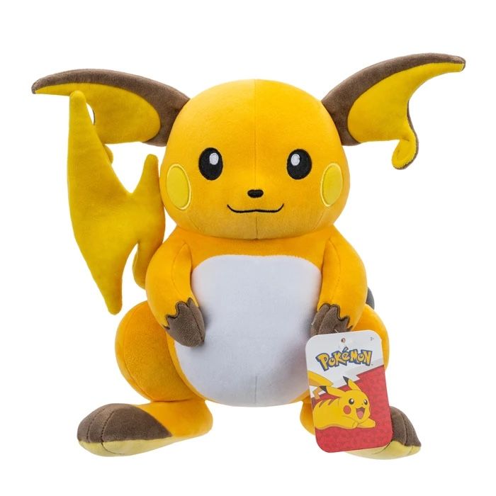 Pokémon Giocattoli: Pokémon Plüsch Raichu 30 cm – Nuovo e nell'imballaggio originale da Luzern venduto da mic_gq2s 1
