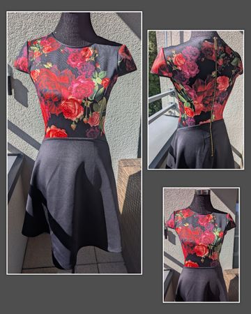 Elegantes Ted Baker Kleid mit Rosenmuster