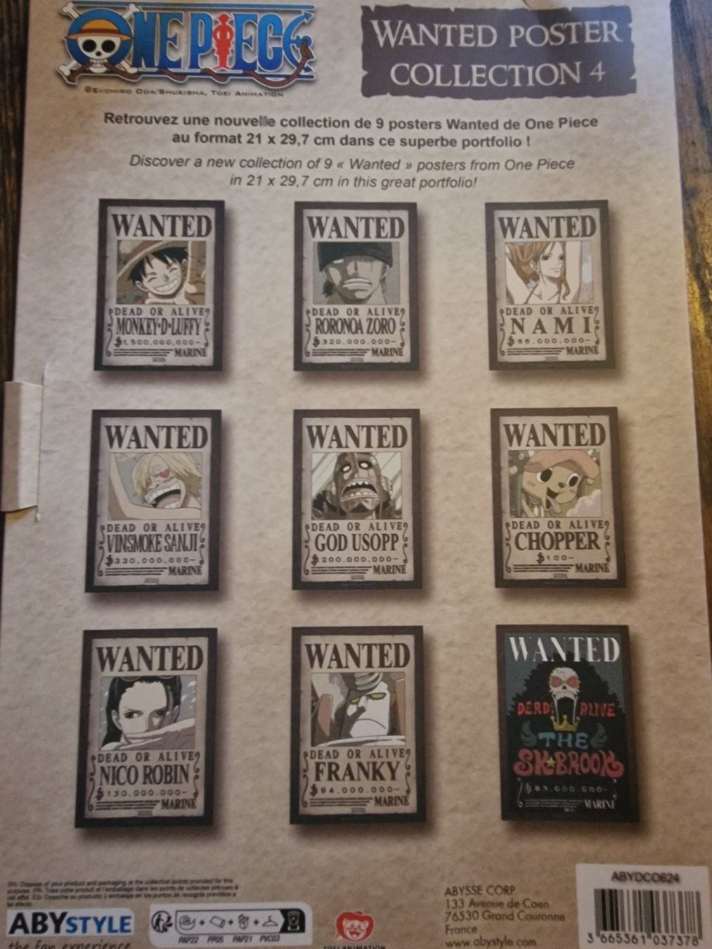 Poster & Bilder: One Piece Wanted Poster 9 stck – Gebraucht aus wünnewil von mar_f2z8 1
