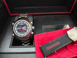 Speedmaster Spacemaster Z‑33, Titan- + Kautschuk, Full Set