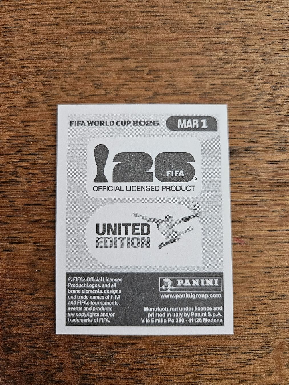Panini Carte collezionabili: Panini Sticker WM 2026 - MAR 1 – Nuovo (secondo la descrizione) da Reinach BL venduto da BaselStar 1
