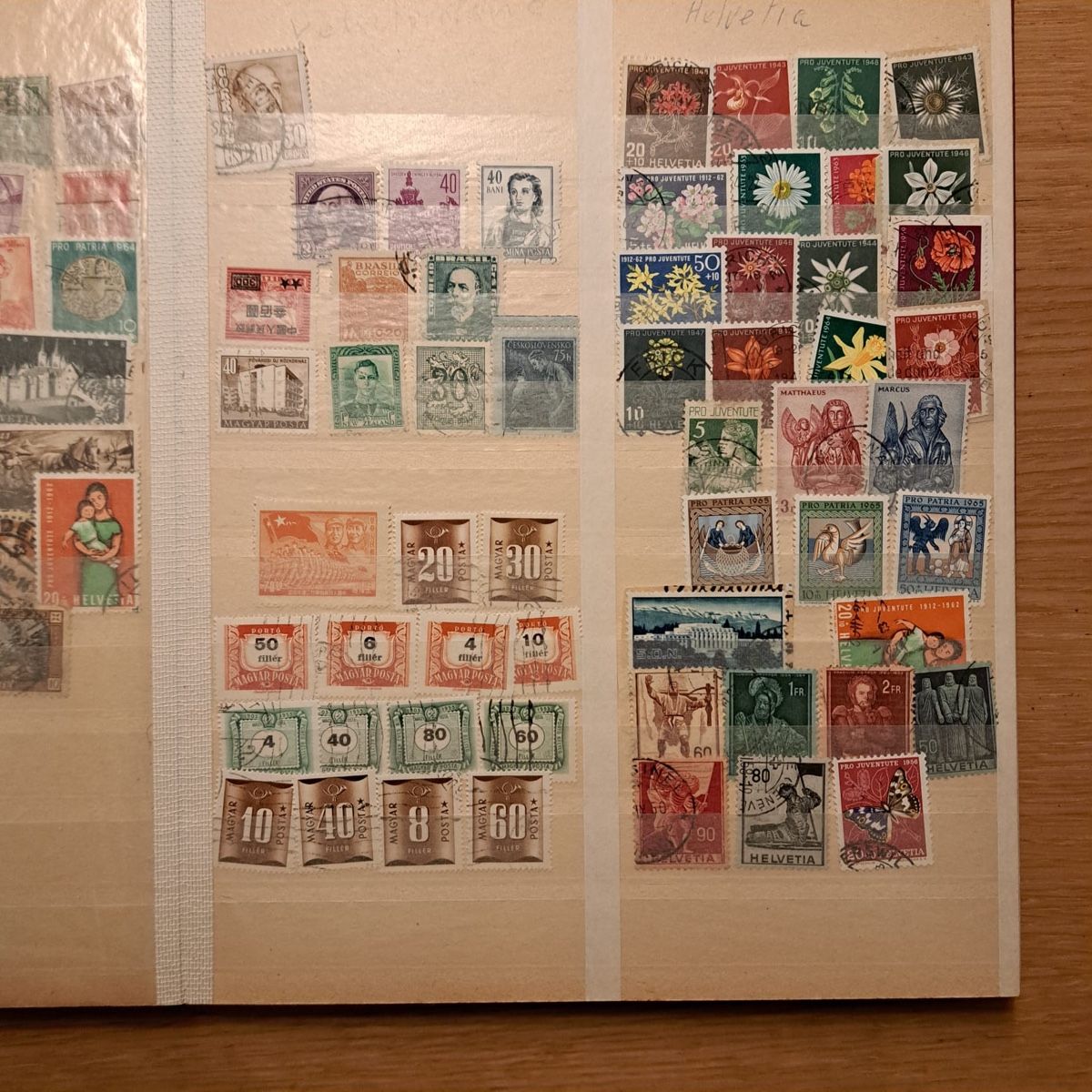 Alle Briefmarken: Briefmarkenalbum Helvetia – Gebraucht aus Vogelsang AG von villa9 1
