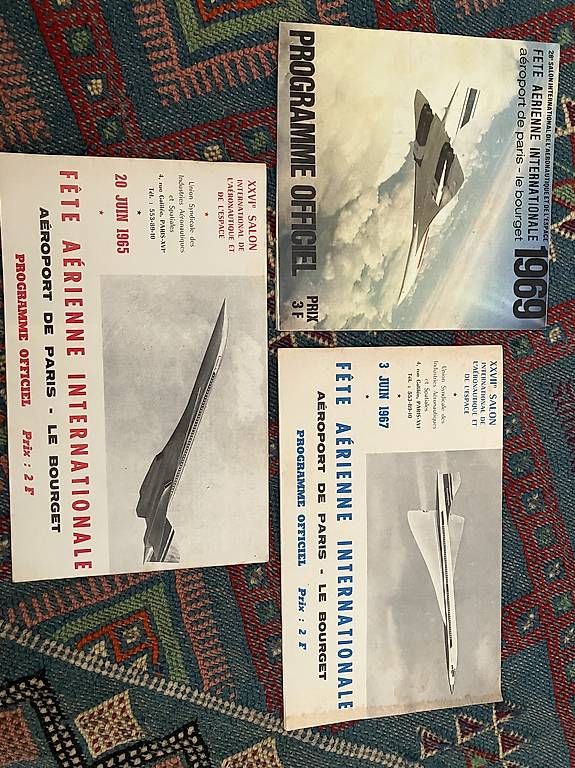 Dokumente: Dépliants salon du Bourget – Gebraucht aus Lausanne von ele_tyq9