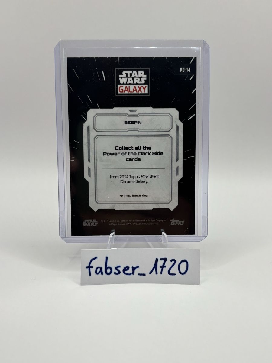 Topps Sammelbilder & Trading cards: 2024 Topps Star Wars Chrome Galaxy, Bespin PD-14 – Neu (gemäss Beschreibung) aus Ostermundigen von fabser_1720 1