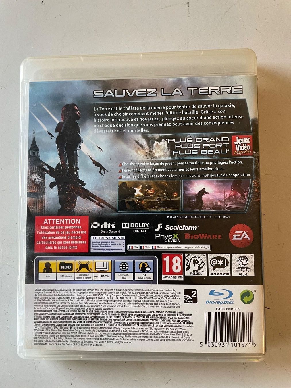 Giochi: PS3 mass effect 3 – Usato da moudon venduto da faucheur2 1