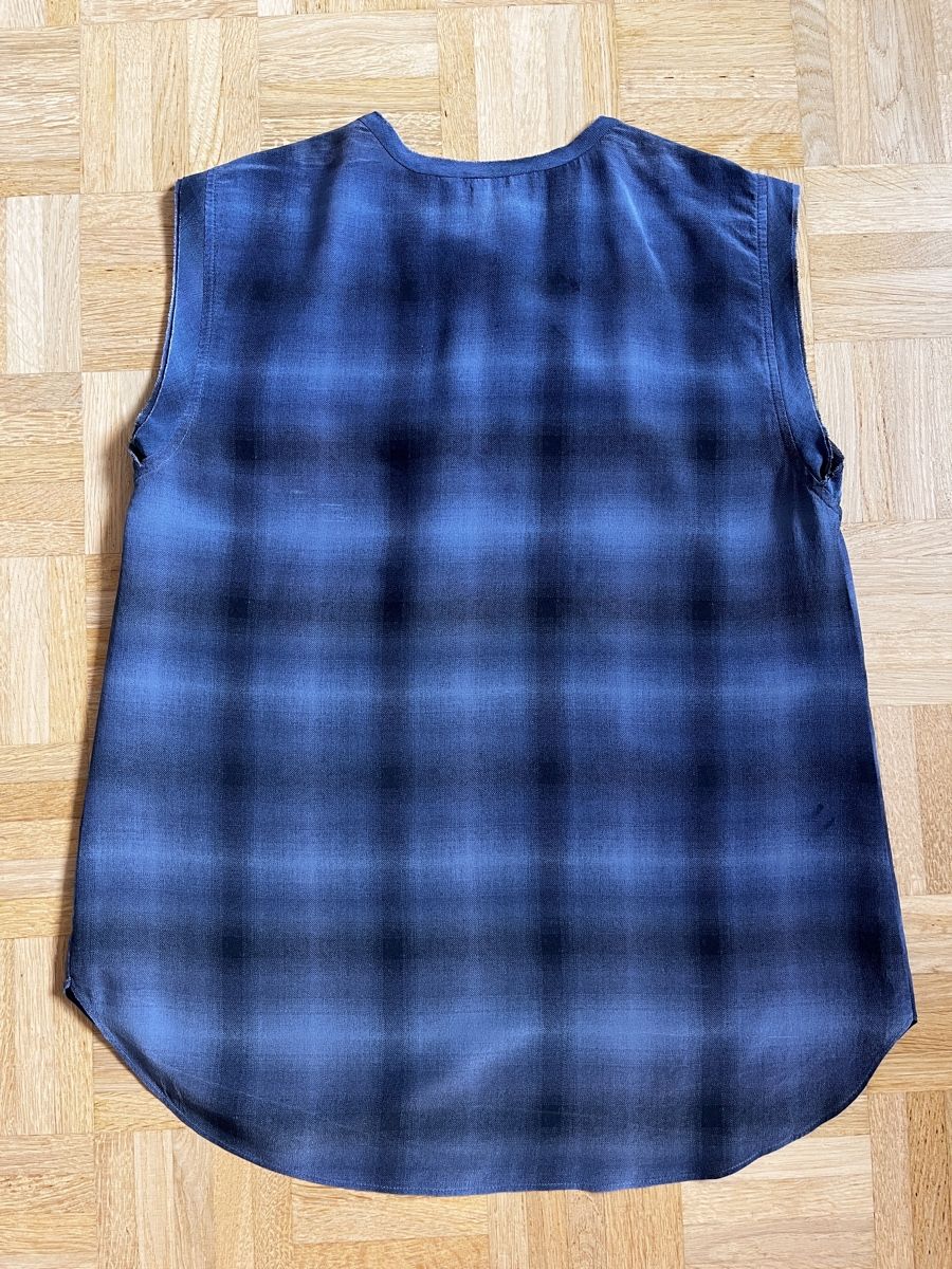 Tops: Rebecca Taylor Bluse Karomuster blau Gr. 36, Seide – Gebraucht aus Zürich von Kleanthy 5