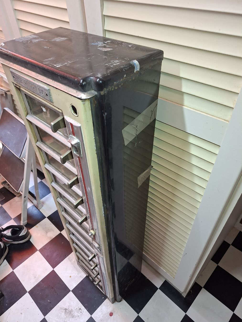 Sonstiges für die Gastronomie & Hotel: Antiker Klappenautomat  – Gebraucht aus Rothenburg von Nosta4 8