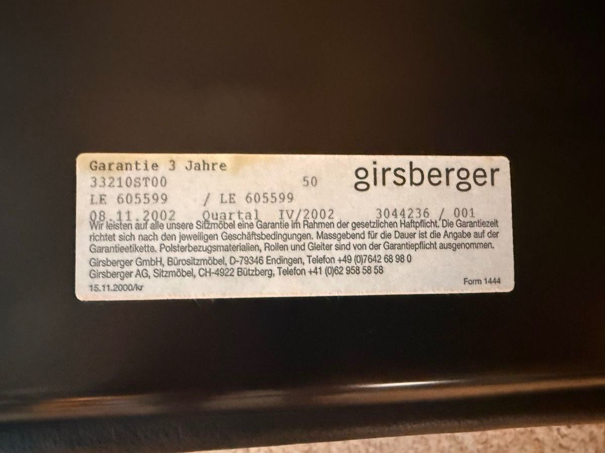 Girsberger Sedie: Girsberger Freischwinger 3300 – Usato da Gümligen venduto da Reist_Atelier 4