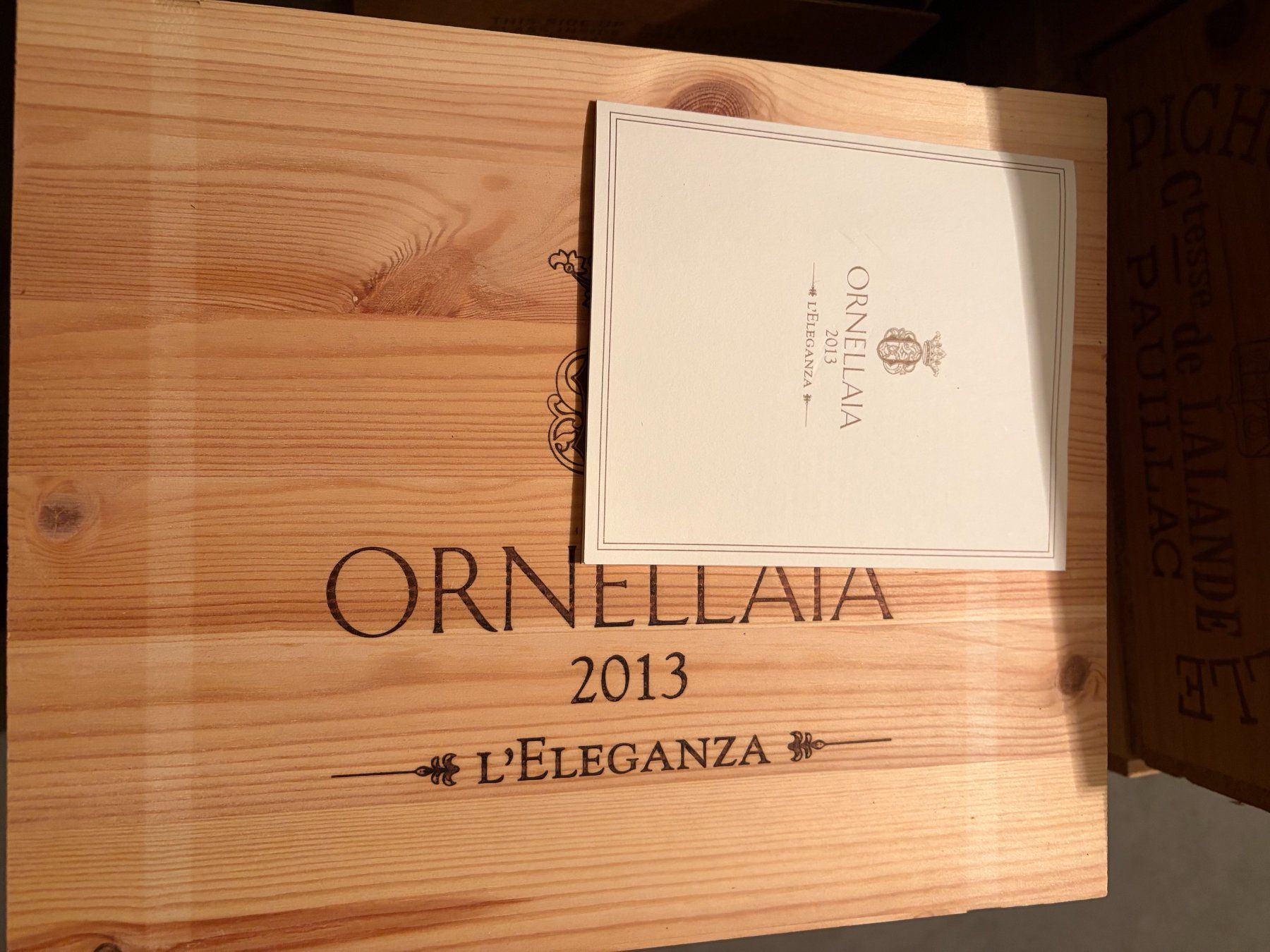 Ornellaia Vins: Wein Ornellaia 2013 – Neuf avec emballage d'origine à Luzern par Lenau 2