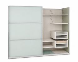 Armoire à habits Team Wellis, entièrement vitrée