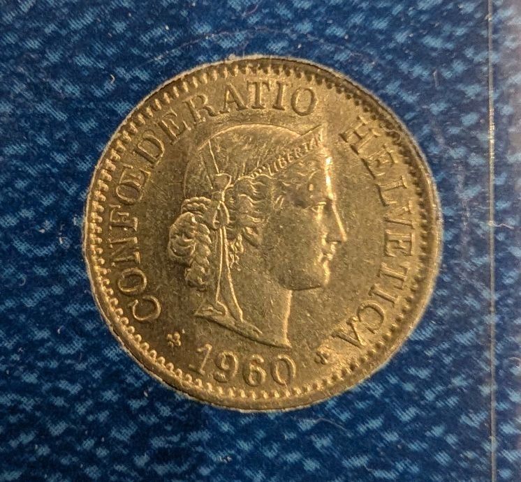 Tutti le monete: 10 Rappen 1960 – Usato da Arch venduto da coinsandmore
