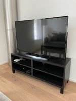 TV-Möbel, schwarz, 120x40x48 cm