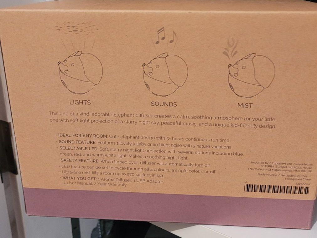 Doterra Duftöldiffusoren: Neuer DoTerra Elephant Diffuser – Neu und originalverpackt aus Urtenen-Schönbühl von Ling444 1