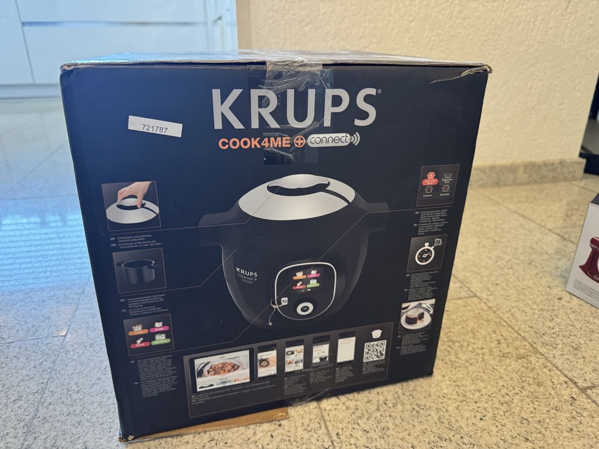 Krups Elettrodomestici da cucina: Krups Cook4me+ Connect Kochautomat – Usato da Oberrieden venduto da everkaufMaria